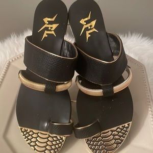 LFL Black Sandals